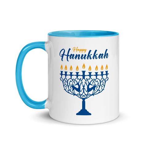 Hanukkah Menorah Mugs Qty New Color