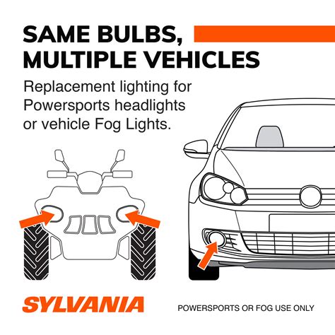 SYLVANIA H11 LED Fog & Powersports Bulb, 2 Pack