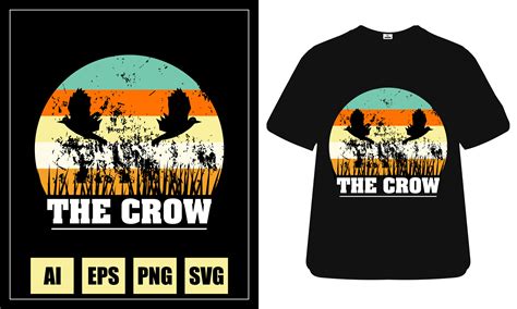 The Crow T Shirt Design Graphic By Lsvect · Creative Fabrica