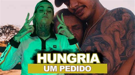 Hungria Hip Hop Um Pedido Official Music Video REACT ANÁLISE