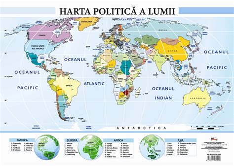 Statele Si Harta Politica A Lumii Harta Clima