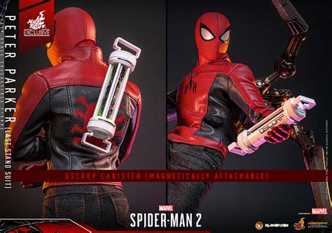 Hot Toys VGM71 Marvel S Spider Man 2 1 6th Scale Peter Parker Last Stand Suit Collectible