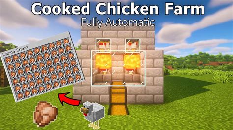 Minecraft Bedrock Chicken Farm