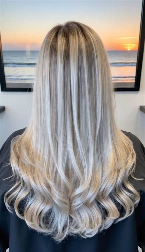 21 Platinum Blonde Balayage Ideas Icy Cool Looks For A Chic Makeover We Heart Hairstyles