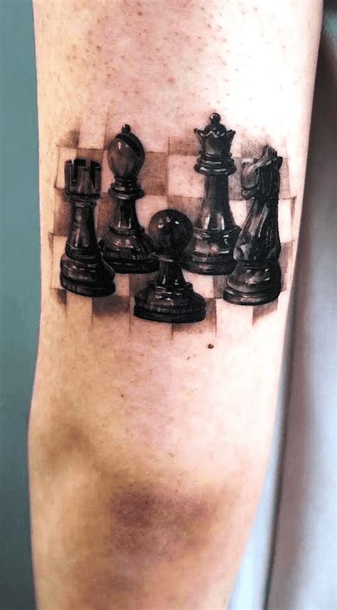 Chess Tattoo Design Images Chess Ink Design Ideas Chess Tattoo