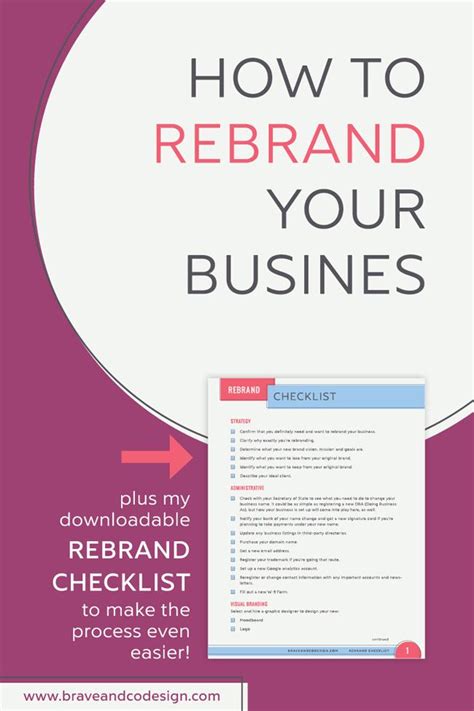 Categorized Steps You Need To Take When Rebranding Your Business