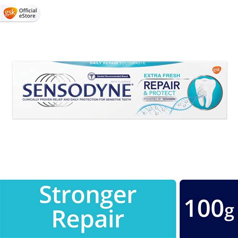 Buy Sensodyne Sensitive Repair And Protect Extra Fresh Toothpaste 100 G Online Prettyhealthy Sg