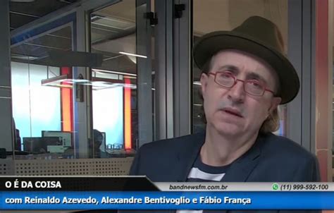 Reinaldo Azevedo cresce em audiência na BandNews e seu antigo programa