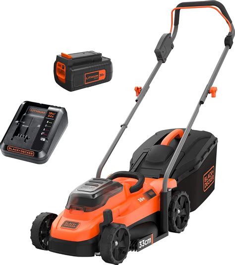 Black Decker Akku Rasenmäher BCMW3336L1 36V 2 5Ah 33 cm