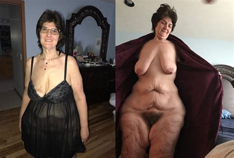 Granny Dressed Undressed Mediocre Pics Maturegrannypussy