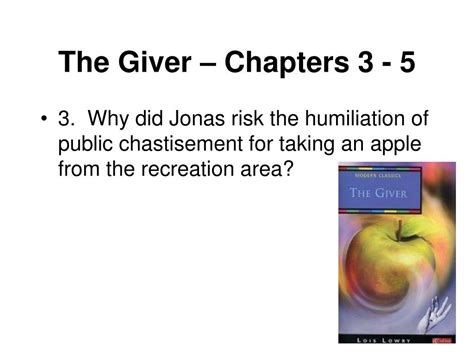 Ppt The Giver Chapters 1 And 2 Powerpoint Presentation Free Download