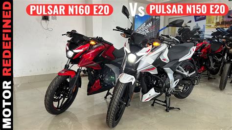 Finally New Bajaj Pulsar N150 2023 Model Vs Pulsar N160 Comparison