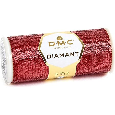 Dmc Diamant Metallic Needlework Thread Yard Red Ruby Amazon Co