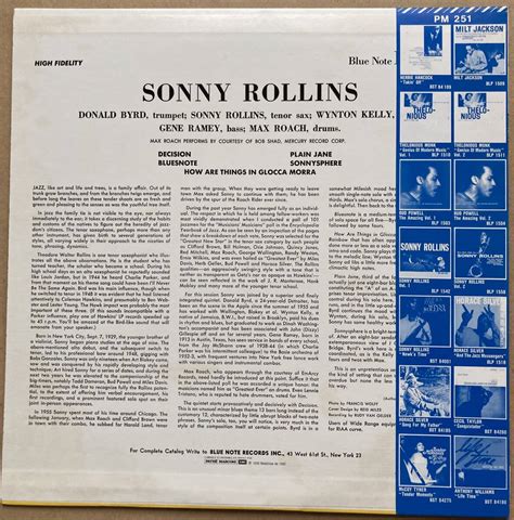 Yahoo Sonny Rollins Volume Blue Note