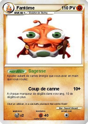 Pok Mon Fantome Sagesse Ma Carte Pok Mon