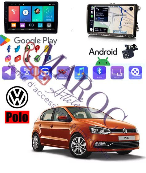 Android Autoradio Volkswagen Polo Multim Dia Maroc Attelage