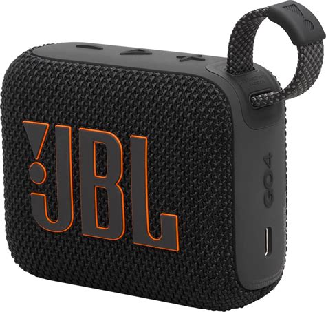 JBL GO 3 Kleine Bluetooth Box In Schwarz Wasserfester Tragbarer