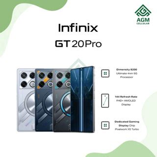 Jual HANDPHONE INFINIX GT 20 PRO 5G RAM 12GB 256GB 8GB 256GB Mecha