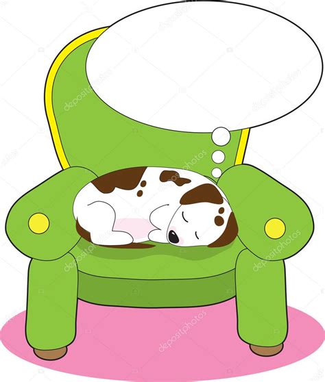 Dog Dreaming — Stock Vector © mkoudis #8006378