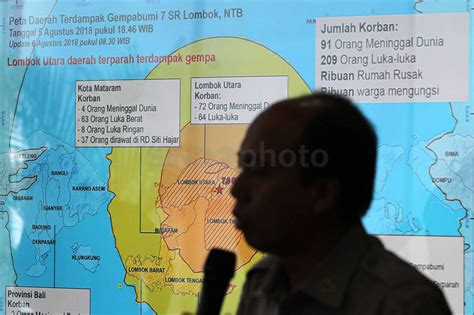 Foto Update Bnpb Korban Meninggal Akibat Gempa Lombok Menjadi Orang