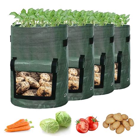 Potato Grow Bags With Flap Gallon Potato Planter Pe Container Bag