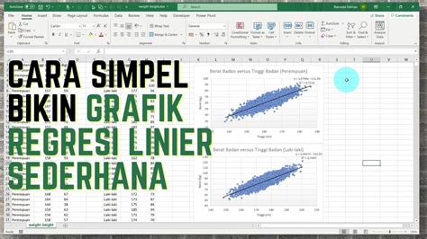 Cara Membuat Digram Persamaan Regresi Sederhana Microsoft Excel Sexiz Pix