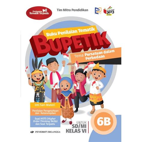 Jual Buku Pelajaran Sd Mi Bupetik B Kelas Kurikulum New