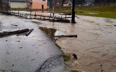 Najavljene obilne padavine građani upozoreni na poplave