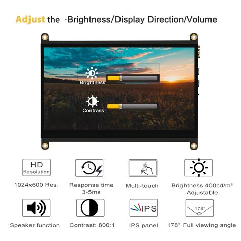 Moniteur Tactile LCD HDMI Pour Raspberry Pi Test Et Avis