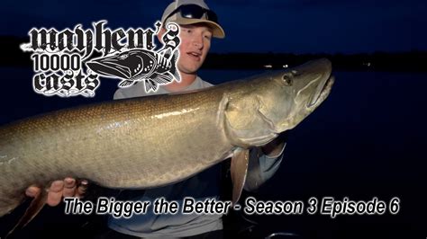 Giant Lures For Giant Muskies In Minnesota Mayhem S 10000 Casts