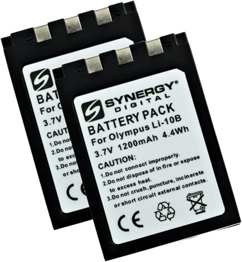 Amazon Synergy Digital Camera Batteries Compatible With Olympus