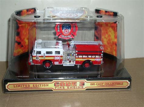 CODE 3 *FDNY Engine 280 w/ Patch* Series #1 (1997) Limited Ed. MIB 1/64 Scale | #1981467994