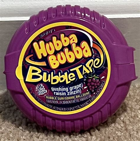 Hubba Bubba Gum Grape Awesome Original Bubble Gum Tape, 2 Ounce - CTC ...