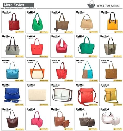 Types Of Bags Chart Infographics Types Of Handbags Diy Backpack