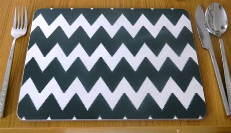 Review Chevron Placemats From Scarlett Willow Love Chic Living