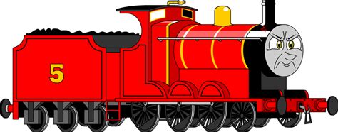 James The Red Engine by infinitedynamics on DeviantArt