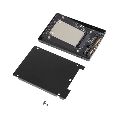 Msata Para Sata Hdd Caso Externo Gbps Ssd Sata Adaptador De Disco