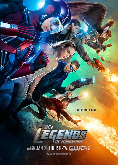 Legends Of Tomorrow Mira El Nuevo Y Alucinante Póster Del Spin Off