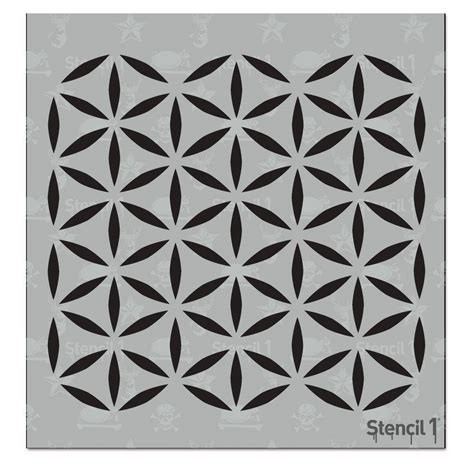 Stencil1 Moroccan Small Repeat Pattern Stencil S1pa28s The Home Depot