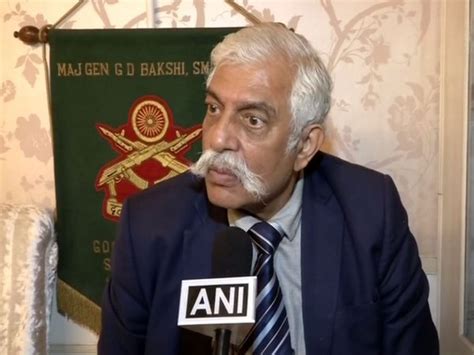 We Have A Border With Tibet Not With China Major General GD Bakshi