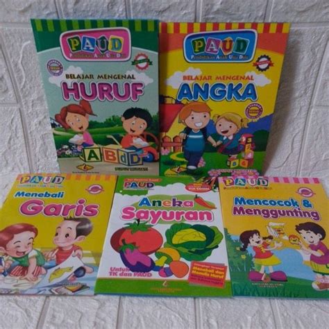 Jual Buku Seri Paud Tk Isi Buku Seri Pendidikan Anak Usia Dini