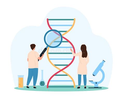 Investigación Genética Investigación De Procesos Y Búsqueda De Genes En