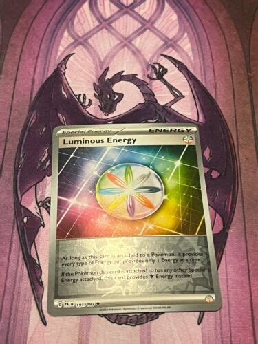 Luminous Energy Paldea Evolved Pokemon Reverse Holo Foil Nice