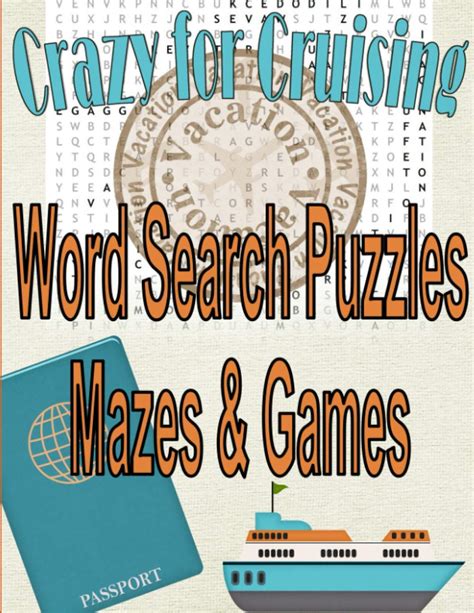 Crazy for Cruising Word Search Puzzles, Mazes & Games by Novelty ...