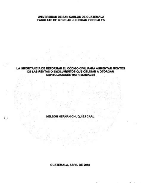 Pdf La Importancia De Reformar El C Digo Civil Para Dokumen Tips