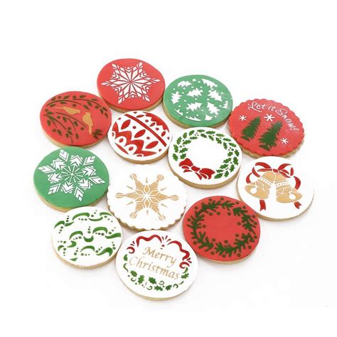 Printable Christmas Cookie Templates