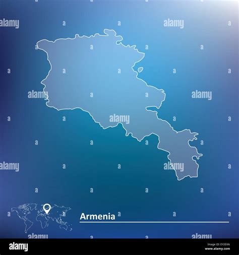 Armenia Country Map Imágenes vectoriales de stock Alamy