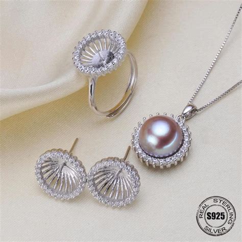 Necklace/Earrings/Ring Sets Sterling Silver Jewelry Sets Accessories ...