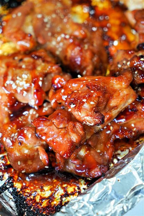 Teriyaki Chicken Thighs Recipe Using Bottled Sauce Or Homemade