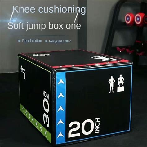 Plyo Soft Jump Box 3 In 1 Foam Jump Box Exercise Plyometric Training